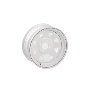 Trailer White Rim 15-inch 5-hole