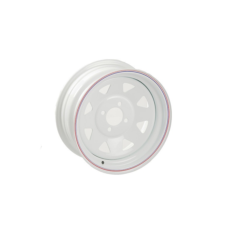 Trailer White Rim 16-inch 6-hole