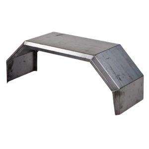 Trailer Ungalvanised Mudguards (13-Inch Single)